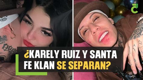 Karely Ruiz y Santa Fe Klan se reunieron en hotel tras filtración。